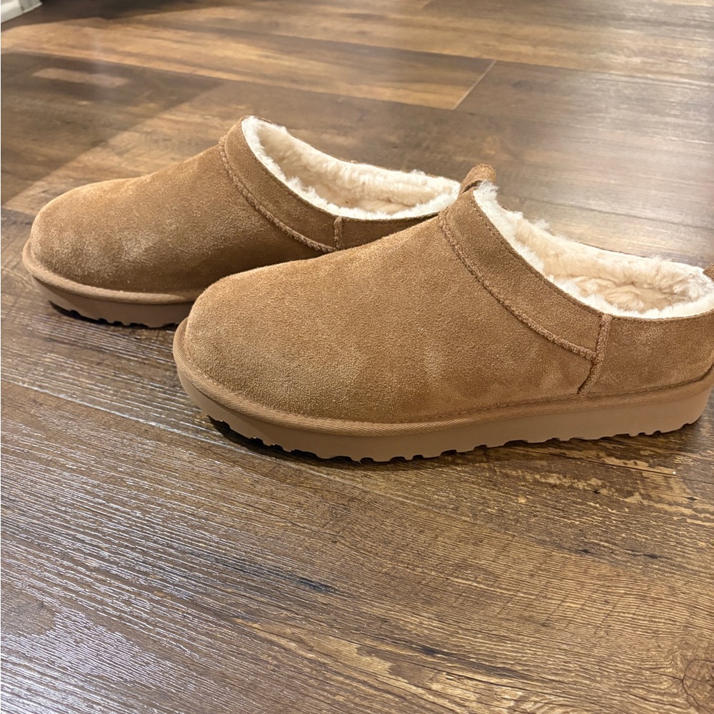 UGG Classic Micro Ankle Boots - Tan